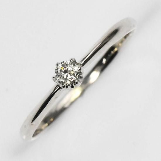 Pt 天然ダイヤモンド0.10ct ！ シンプル 新作】【天然ダイヤモンド】PT900 0.10ct 一粒 お花 ピアス