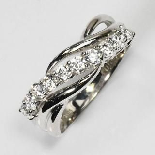 プラチナ ダイヤモンド0.5ct(H&C・鑑別書カード付)スウィート プラチナ ダイヤモンド0.5ct(H&C・鑑別書カード付)スウィート