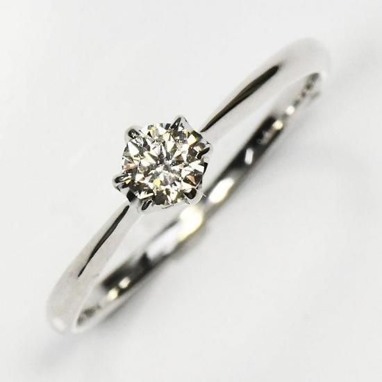 超大粒天然ダイヤモンド リング 1.907ct/J/I2/POOR ソーティング