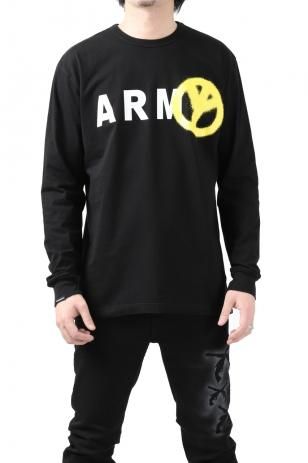 roarguns ARMY PRINT AMERICAN COTTON COMBER JERSEY T-SHIRT (BLACK)