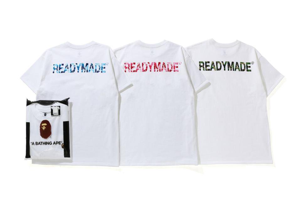 A BATHING APE® × READYMADE 3 PACK TEE 商品ページ - SEE the LIGHT