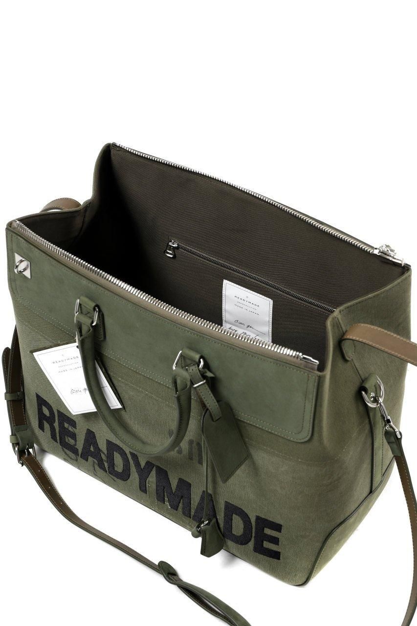【READYMADE】GYM BAG LARGE ユニセックス ハンドバッグ READYMADE GYM BAG LARGE (KHAKI #A) 商品ページ - K's Clothing
