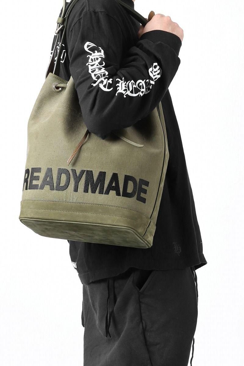 最新のデザイン READYMADE DRAWSTRING BAG (KHAKI #B) 商品ページ - K's バッグ