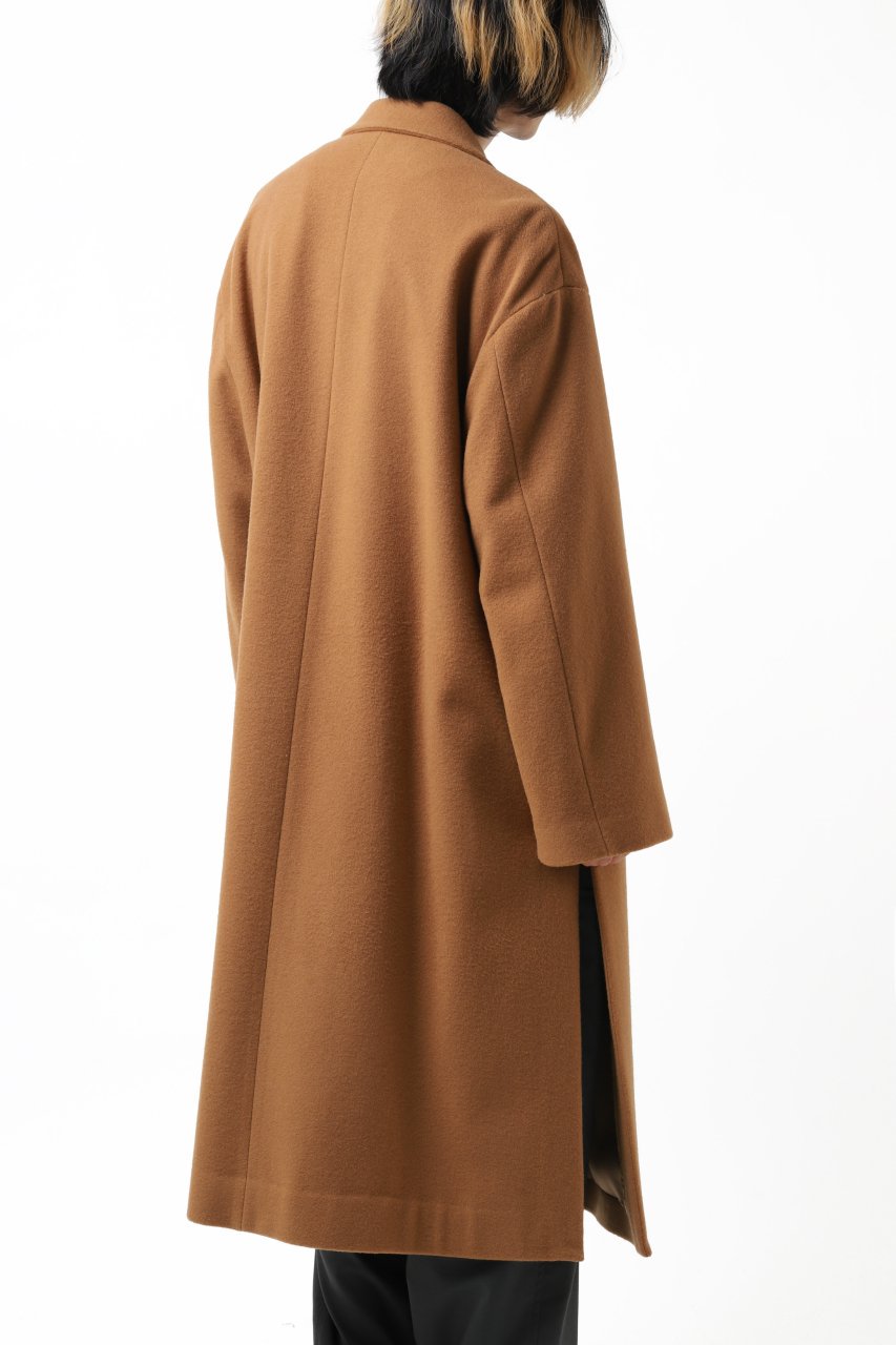 CULLNI TIELOCKEN COAT 20-AW-016-CAMEL - ロングコート