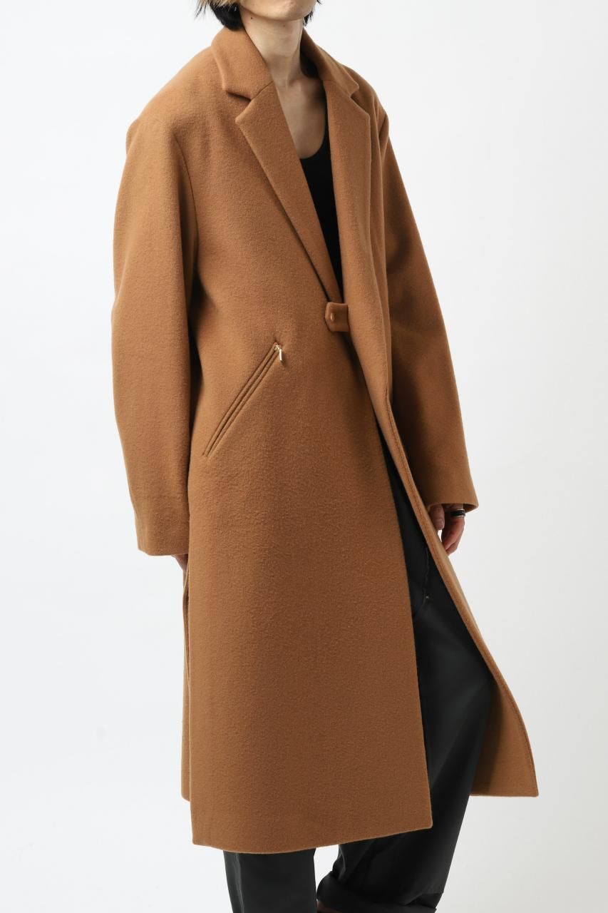 CULLNI CHESTER COAT (CAMEL)の商品ページ - K's Clothing CULLNI CHESTER COAT (CAMEL)の商品ページ - K's Clothing