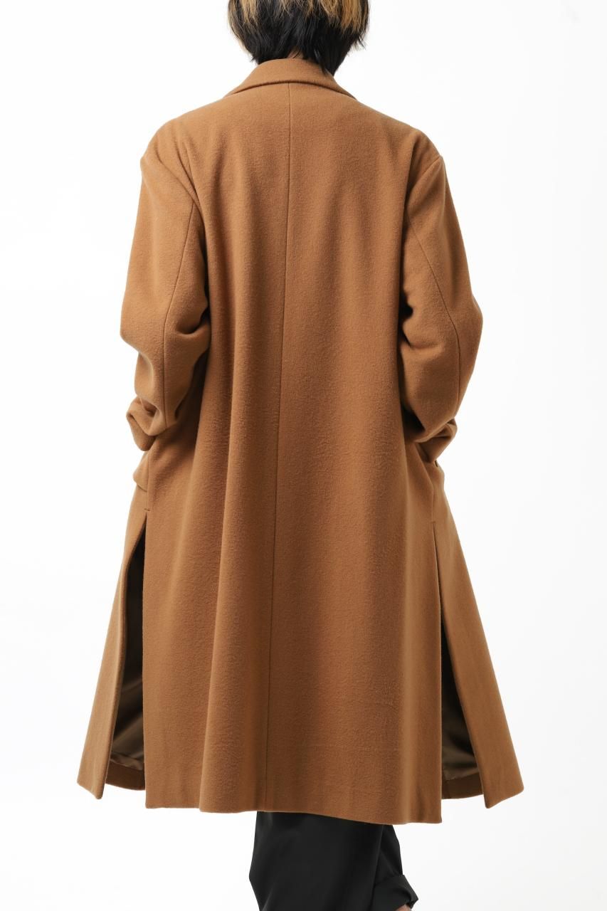CULLNI CHESTER COAT (CAMEL)の商品ページ - K's Clothing CULLNI CHESTER COAT (CAMEL)の商品ページ - K's Clothing