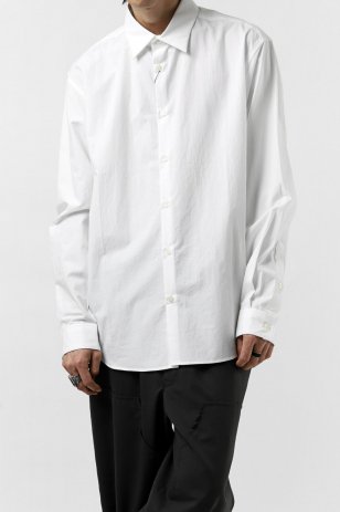 MAIN ATTRACTION C/LI TYPEWRITER CLOTH RESILIENT HARD FINISH SHIRTS (WHITE)