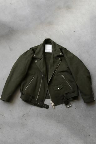 READYMADE MOTORCYCLE JACKET (GREEN / SIZE.2)