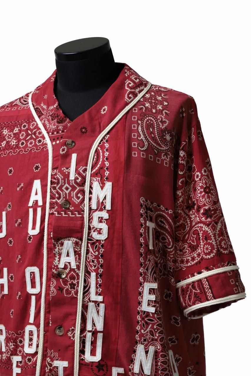 【OFF】レディーメイドREADYMADEバンダナバーンコートシャツペイズ OFF様専用】レディーメイドREADYMADEバンダナバーンコートシャツ