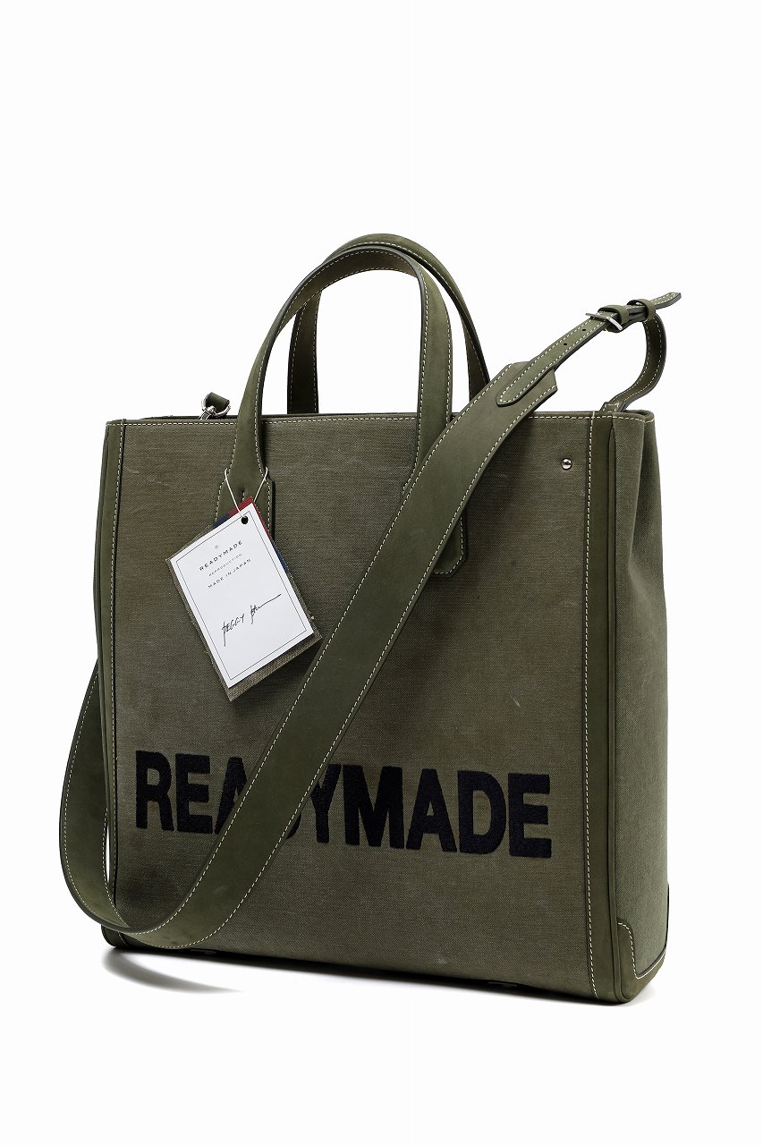 READYMADE PEGGY BAG (KHAKI GREEN) 商品ページ - K's Clothing ONLINE