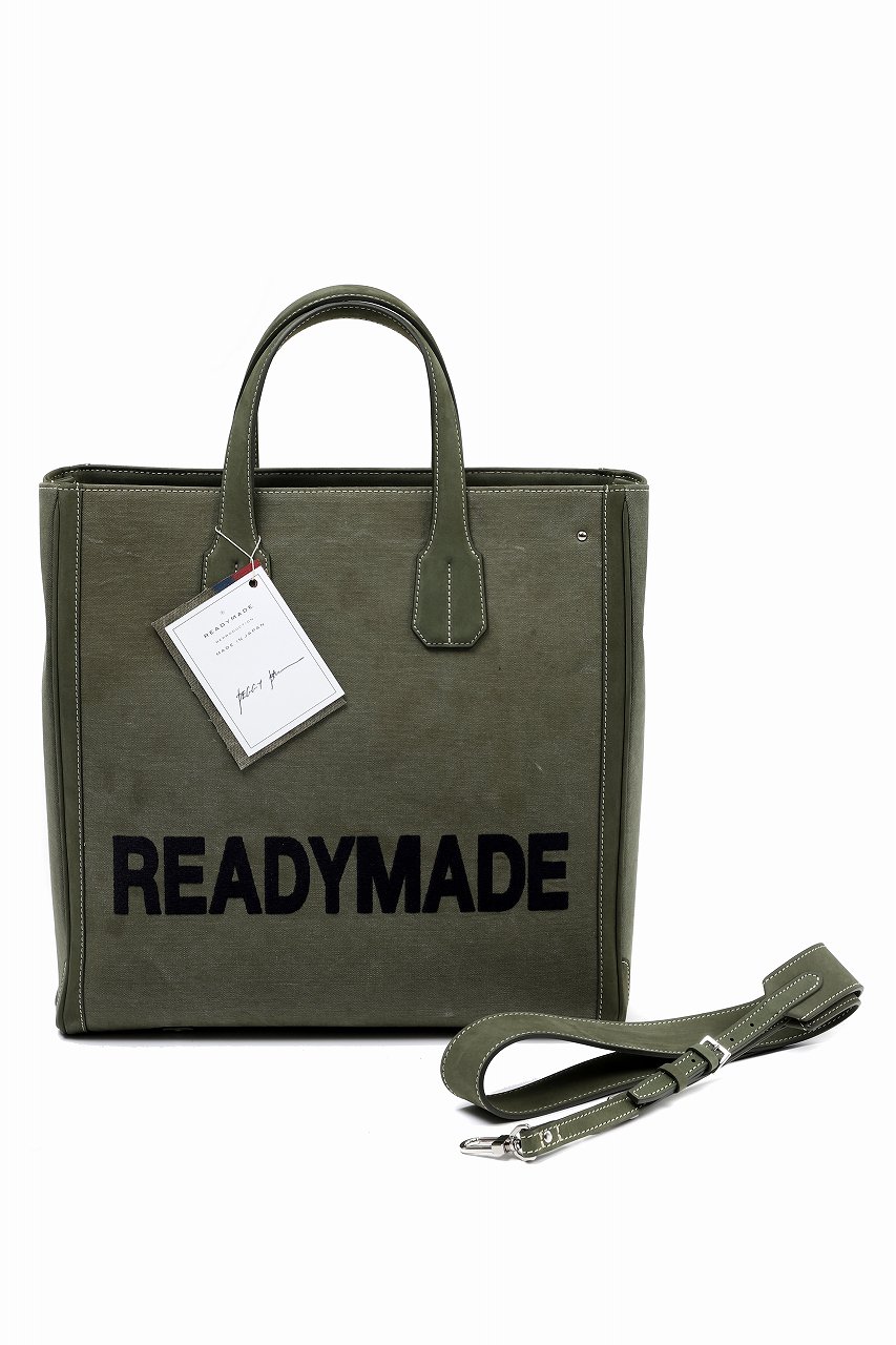READYMADE PEGGY BAG (KHAKI GREEN) 商品ページ - K's Clothing ONLINE