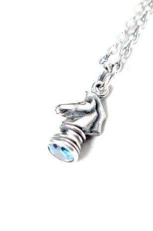 <img class='new_mark_img1' src='https://img.shop-pro.jp/img/new/icons20.gif' style='border:none;display:inline;margin:0px;padding:0px;width:auto;' />PUERTA DEL SOL Chess Knight Necklace
