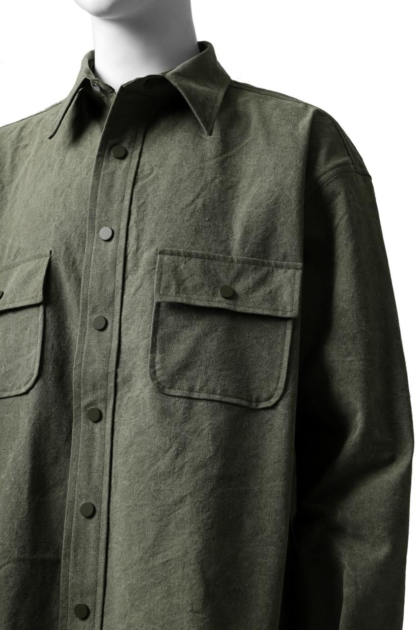 READYMADE OVERSIZE SHIRT (KHAKI GREEN #A) 商品ページ - K's