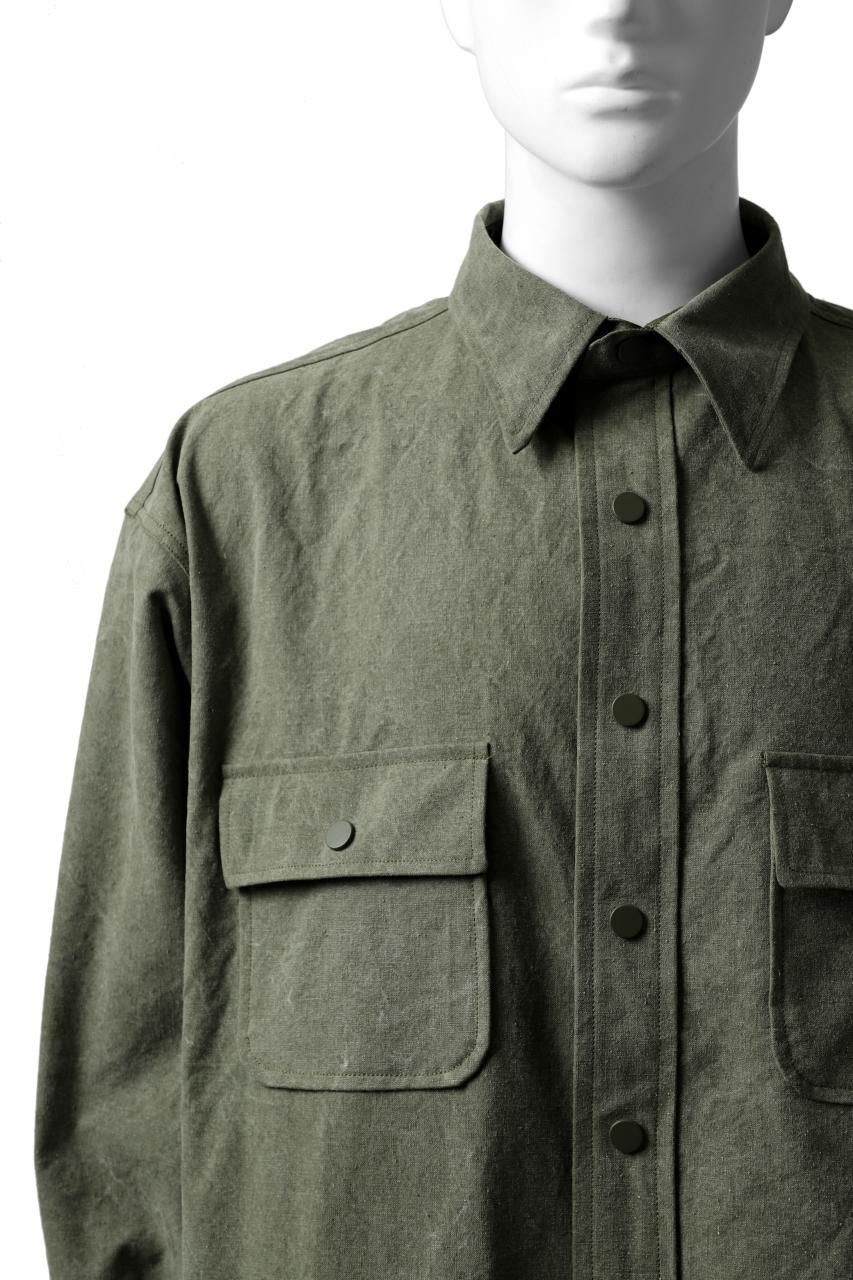 READYMADE OVERSIZE SHIRT (KHAKI GREEN #A) 商品ページ - K's