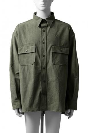 READYMADE OVERSIZE SHIRT (KHAKI GREEN #B)