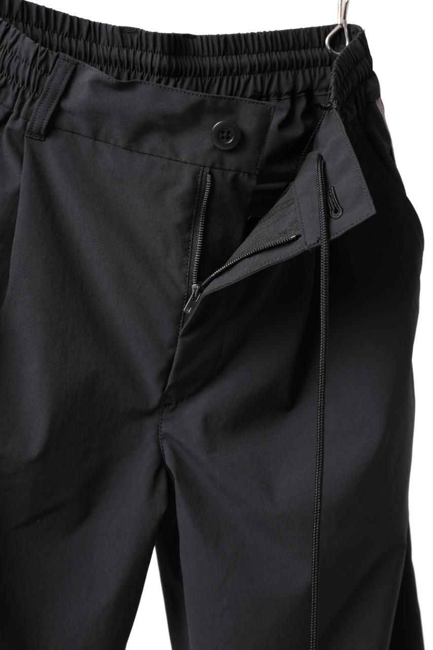 新品 タグ付き】 roarguns / AddElmサイドラインパンツ 2 黒 DOUBLE