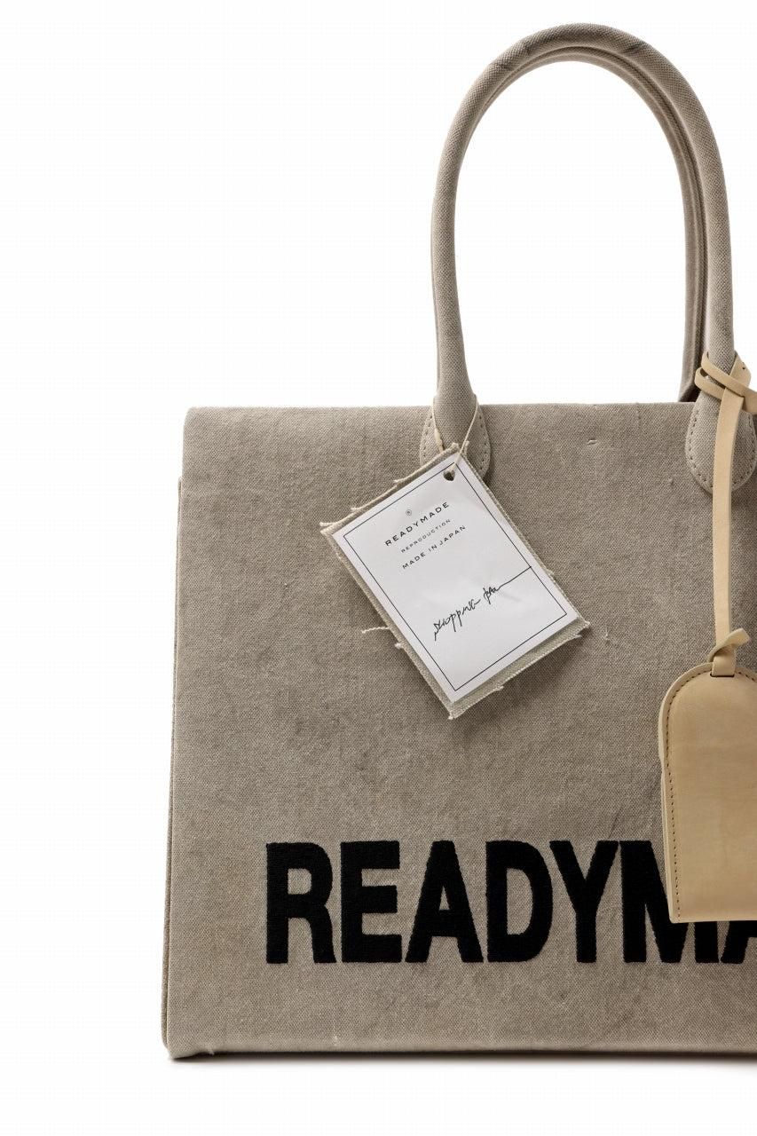 READYMADE SHOPPING BAG 40 LOGO (WHITE) 商品ページ - K's