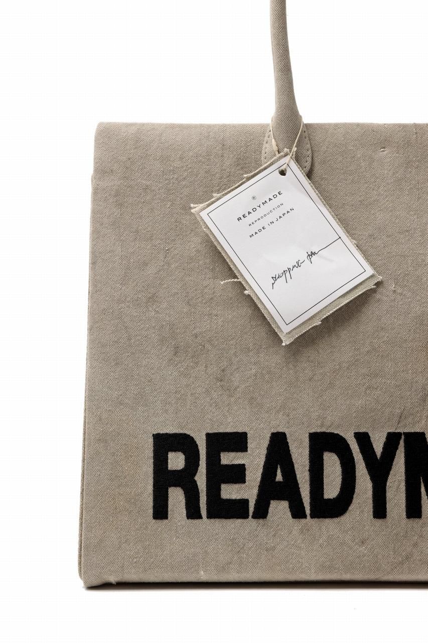 READYMADE SHOPPING BAG 40 LOGO (WHITE) 商品ページ - K's