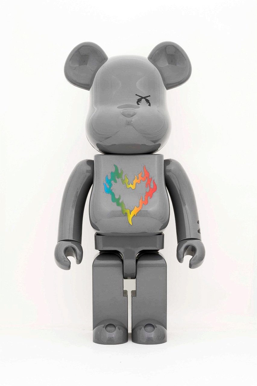 roarguns x BE@RBRICK 1000% / LOVE & PEACE roarguns 20th Anniversary Model  (GRAY) 商品ページ - SEE the LIGHT ONLINE STORE