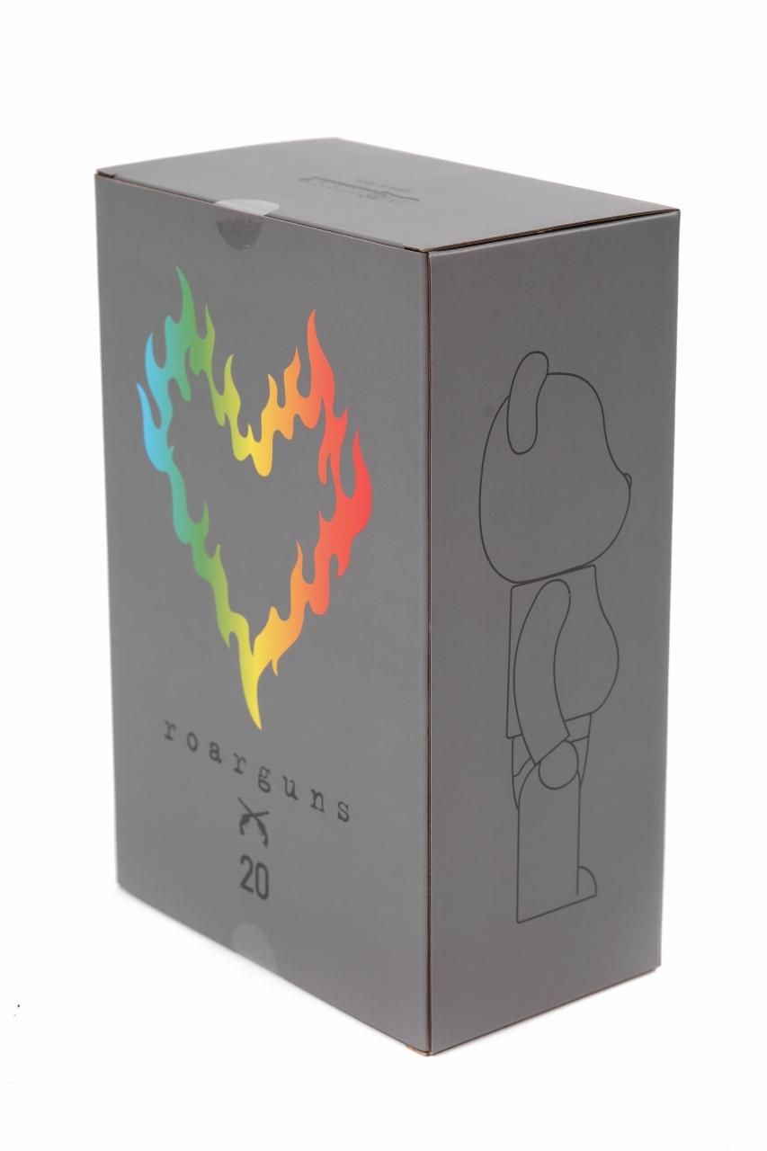 roarguns x BE@RBRICK 100% & 400% / LOVE & PEACE roarguns