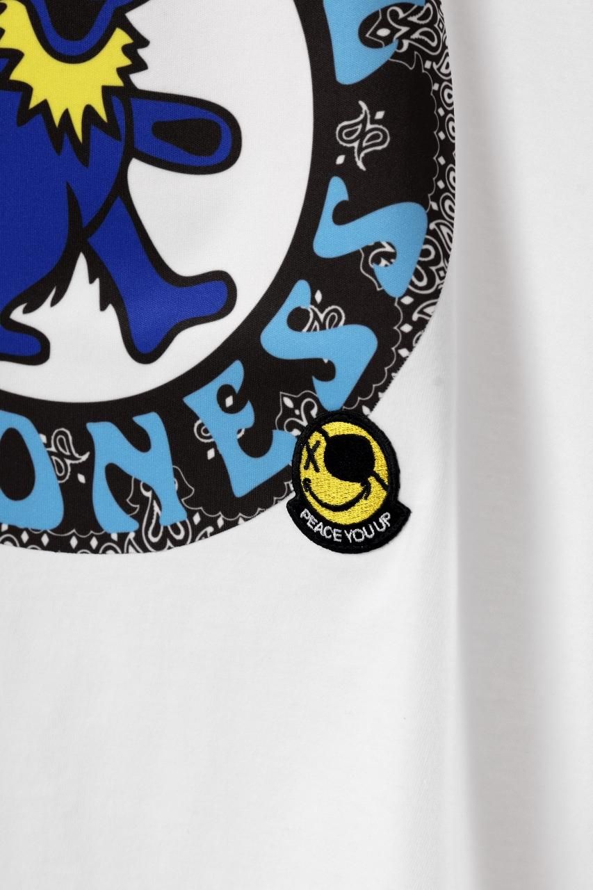 roarguns x GRATEFUL DEAD T-SHIRT B (WHITE) 商品ページ - K's roarguns x GRATEFUL DEAD T-SHIRT B (WHITE) 商品ページ - K's