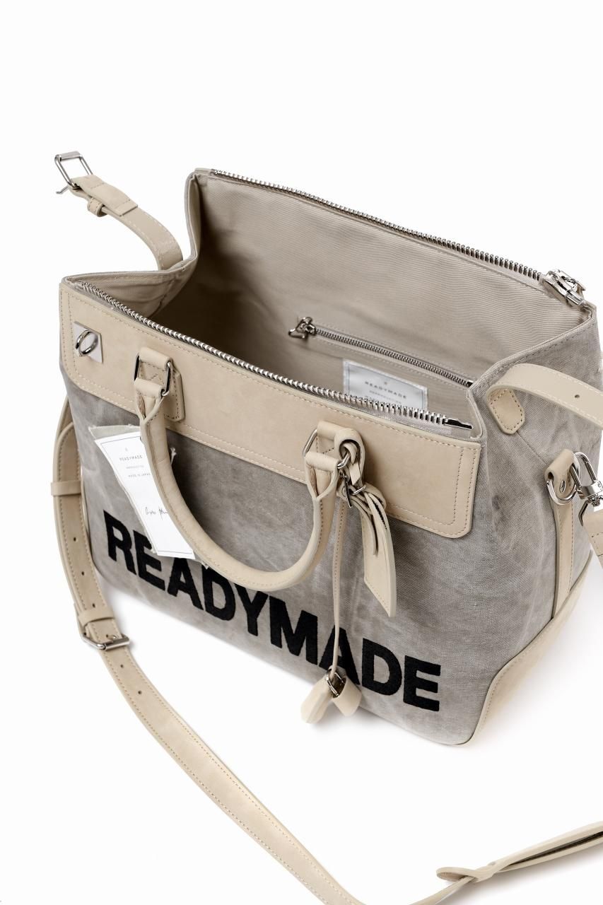 READYMADE GYM BAG MEDIUM (WHITE) 商品ページ - K's Clothing