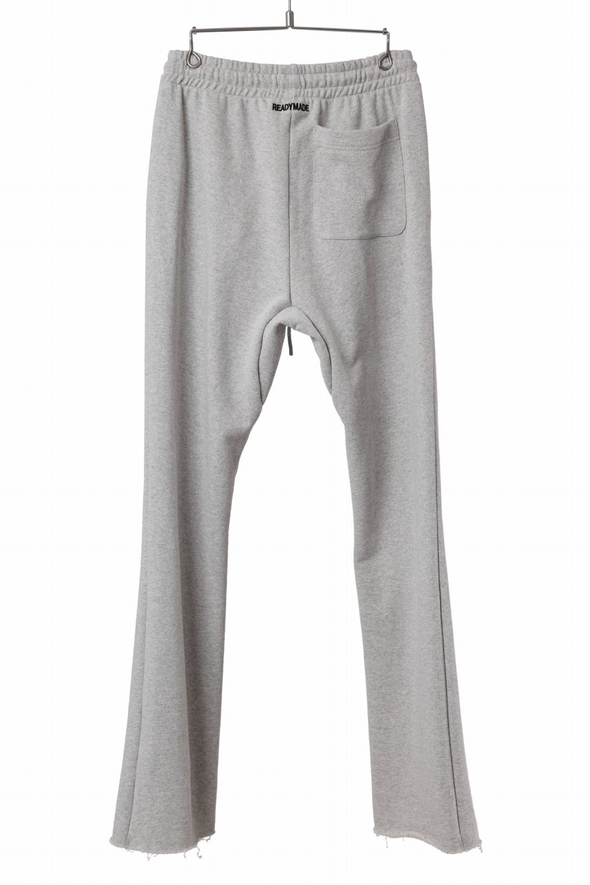 READYMADE SWEAT FLARE PANTS MENS (GREY) 商品ページ