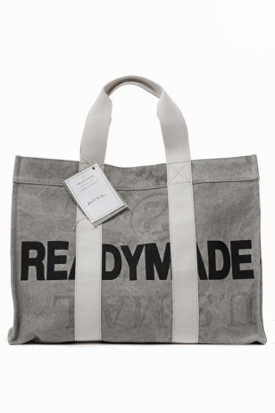 READYMADE EASY TOTE BAG LARGE (WHITE #B)