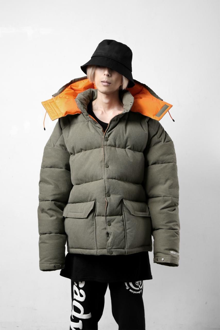 READYMADE HERITAGE DOWN JACKET (KHAKI GREEN) 商品ページ READYMADE HERITAGE DOWN JACKET (KHAKI GREEN) 商品ページ