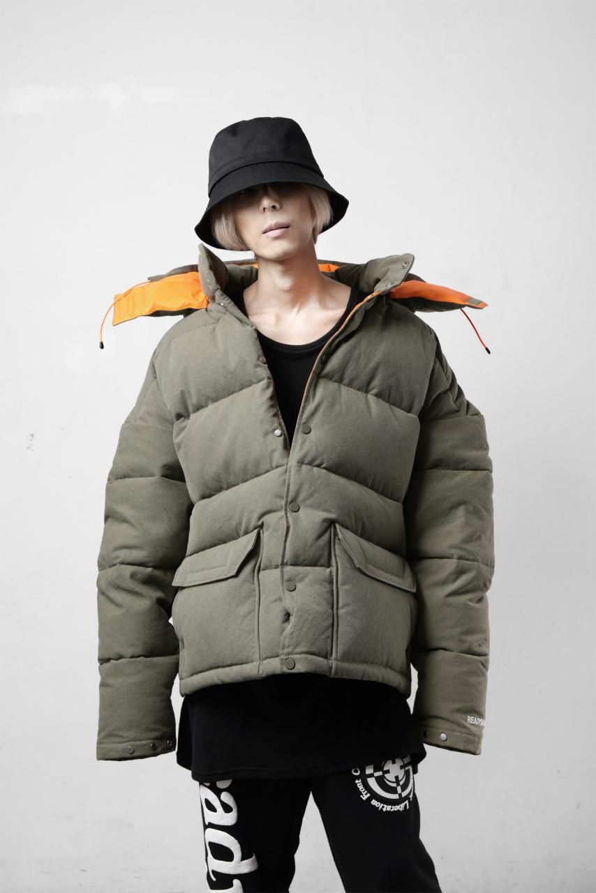 READY MADE レディメイド NECKPILLOW DOWN JACKET RE-CO-KH-00-00-88