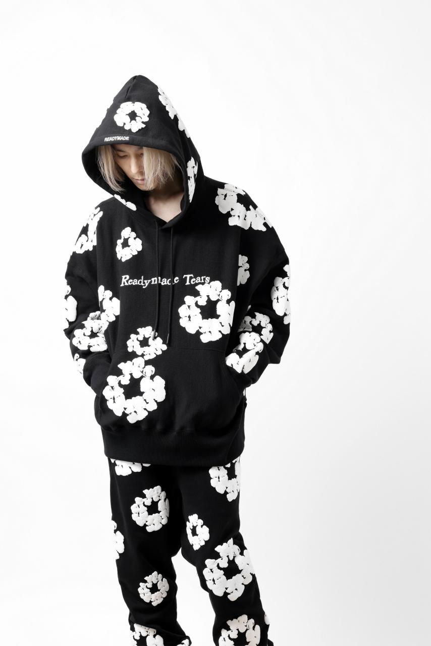 READYMADE x DENIM TEARS COTTON WREATH HOODIE (BLACK) 商品ページ ...