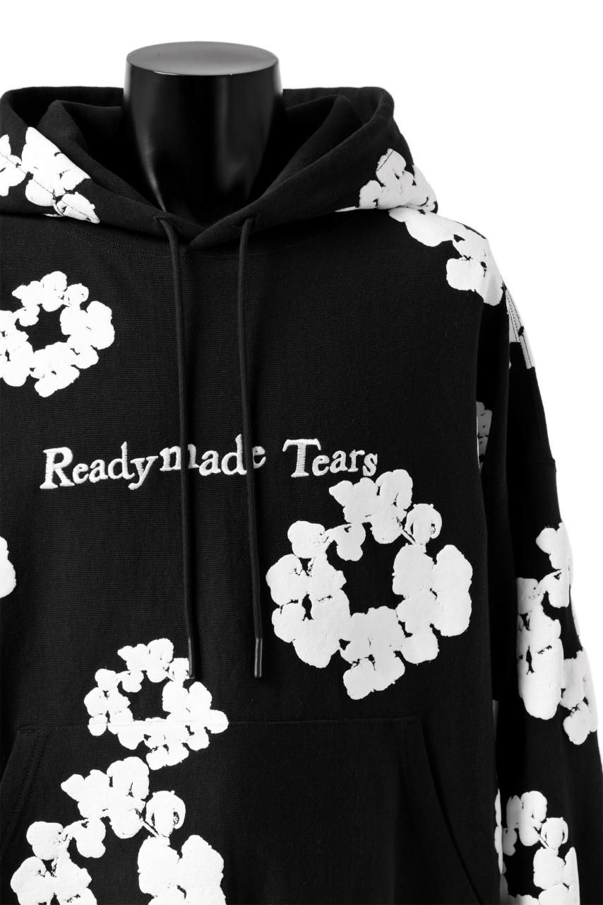 READYMADE x DENIM TEARS COTTON WREATH HOODIE (BLACK) 商品ページ