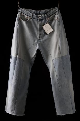 READYMADE DENIM PANTS (WIDE) / (BLUE #A)