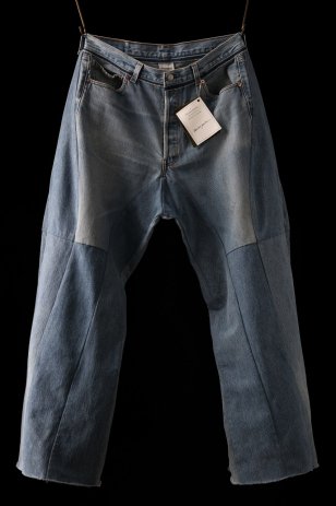 READYMADE DENIM PANTS (WIDE) / (BLUE #B)