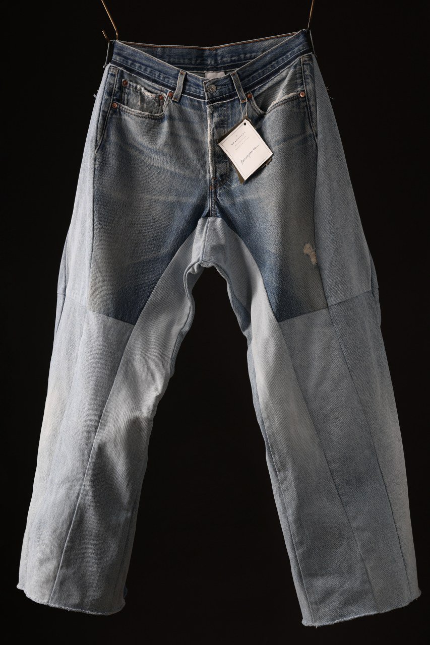 READYMADE DENIM PANTS (WIDE) / (BLUE #C) 商品ページ - K's Clothing