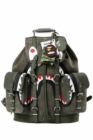 READYMADE x A BATHING APE&#174; FIELD PACK (KHAKI)