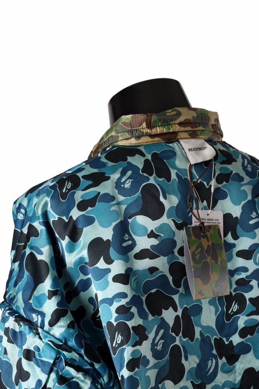 READYMADE x A BATHING APE® VIETNAM JAMBER (CAMO) 商品ページ READYMADE x A BATHING APE® VIETNAM JAMBER (CAMO) 商品ページ