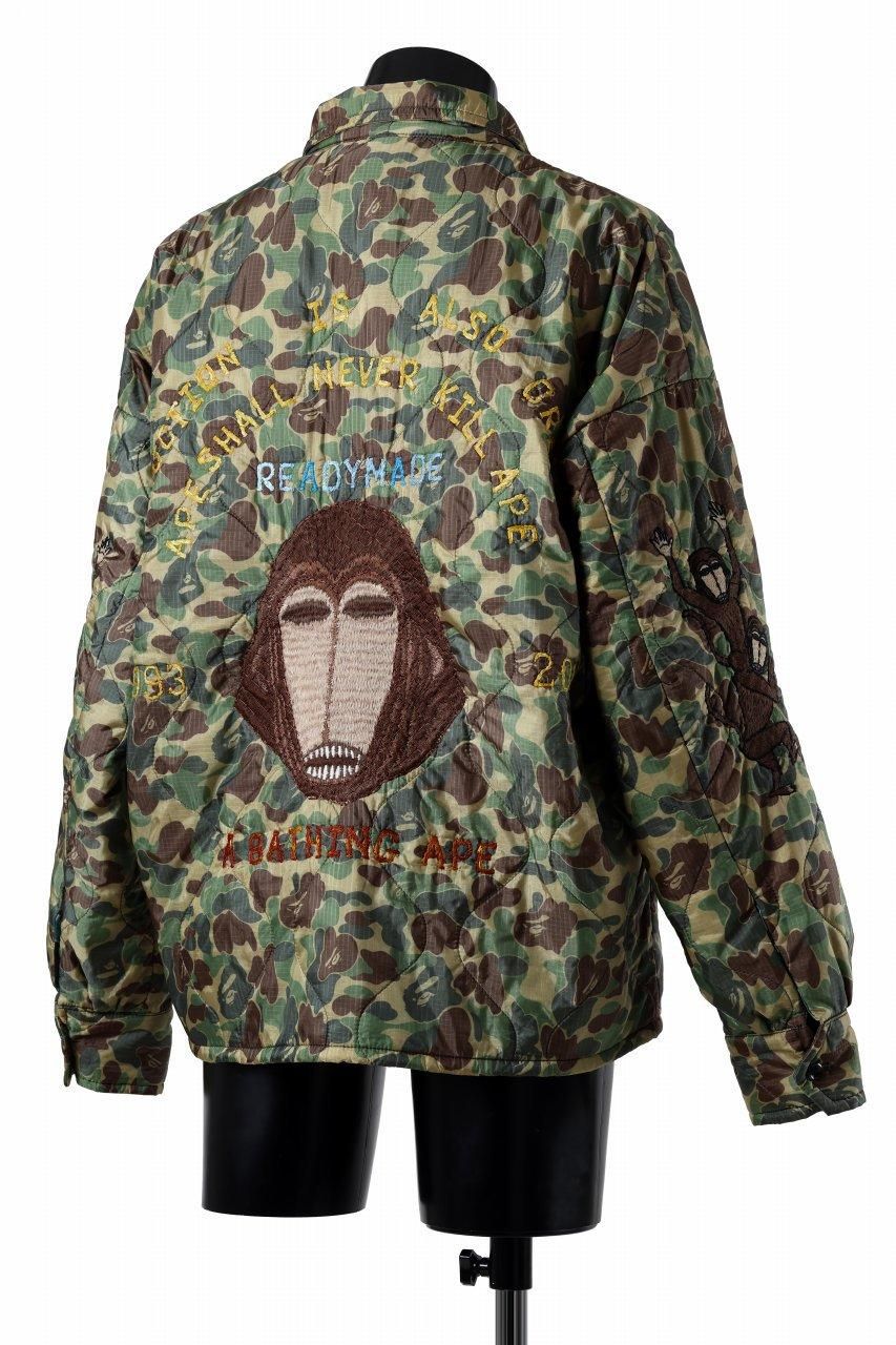 READYMADE x A BATHING APE® VIETNAM JAMBER (CAMO) 商品ページ READYMADE x A BATHING APE® VIETNAM JAMBER (CAMO) 商品ページ