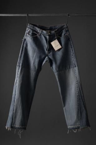 READYMADE WIDE FLARE DENIM PANTS / (BLUE #F)