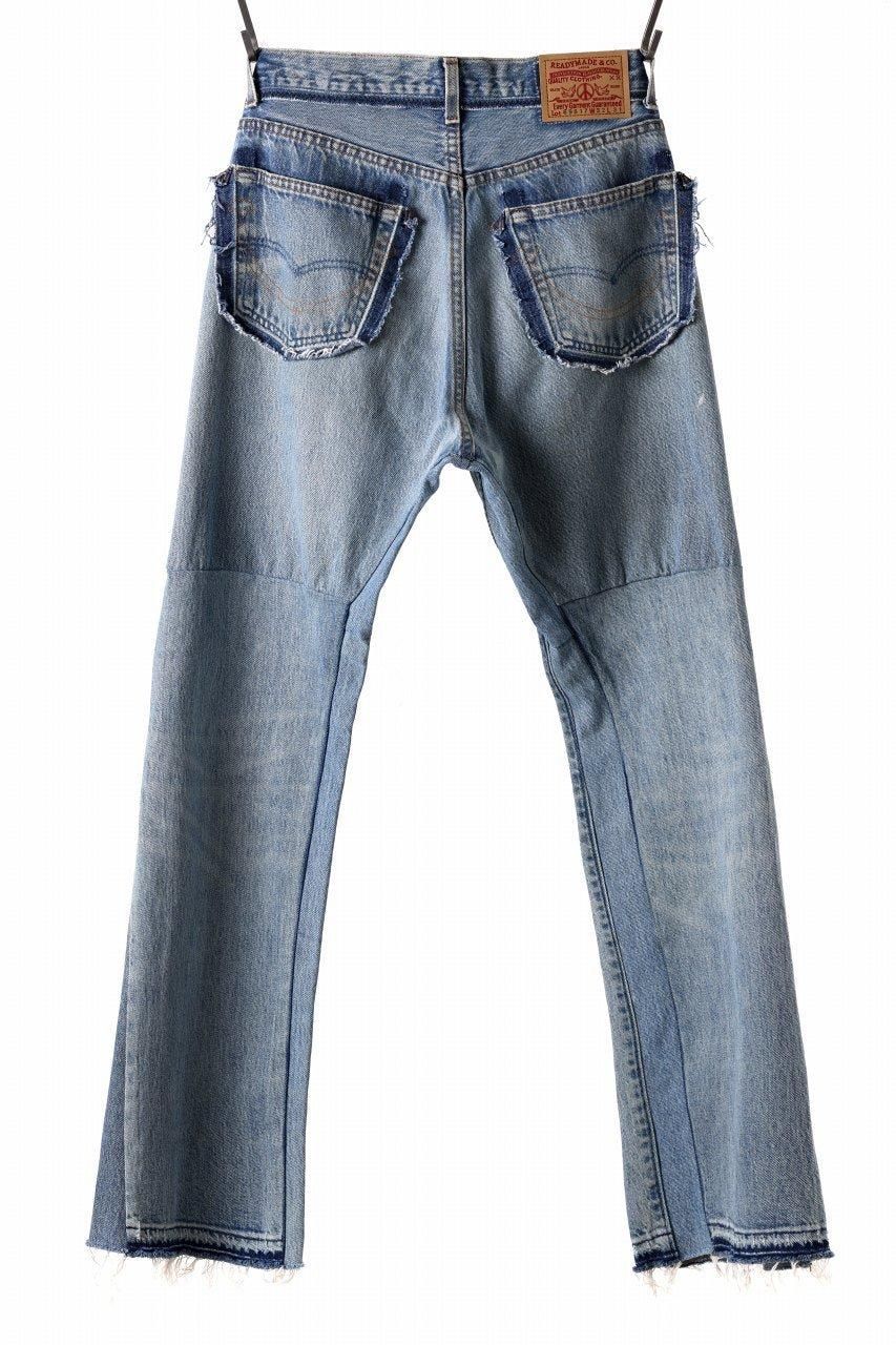 READYMADE WIDE FLARE DENIM PANTS / (BLUE #H)の商品ページ READYMADE WIDE FLARE DENIM PANTS / (BLUE #H)の商品ページ