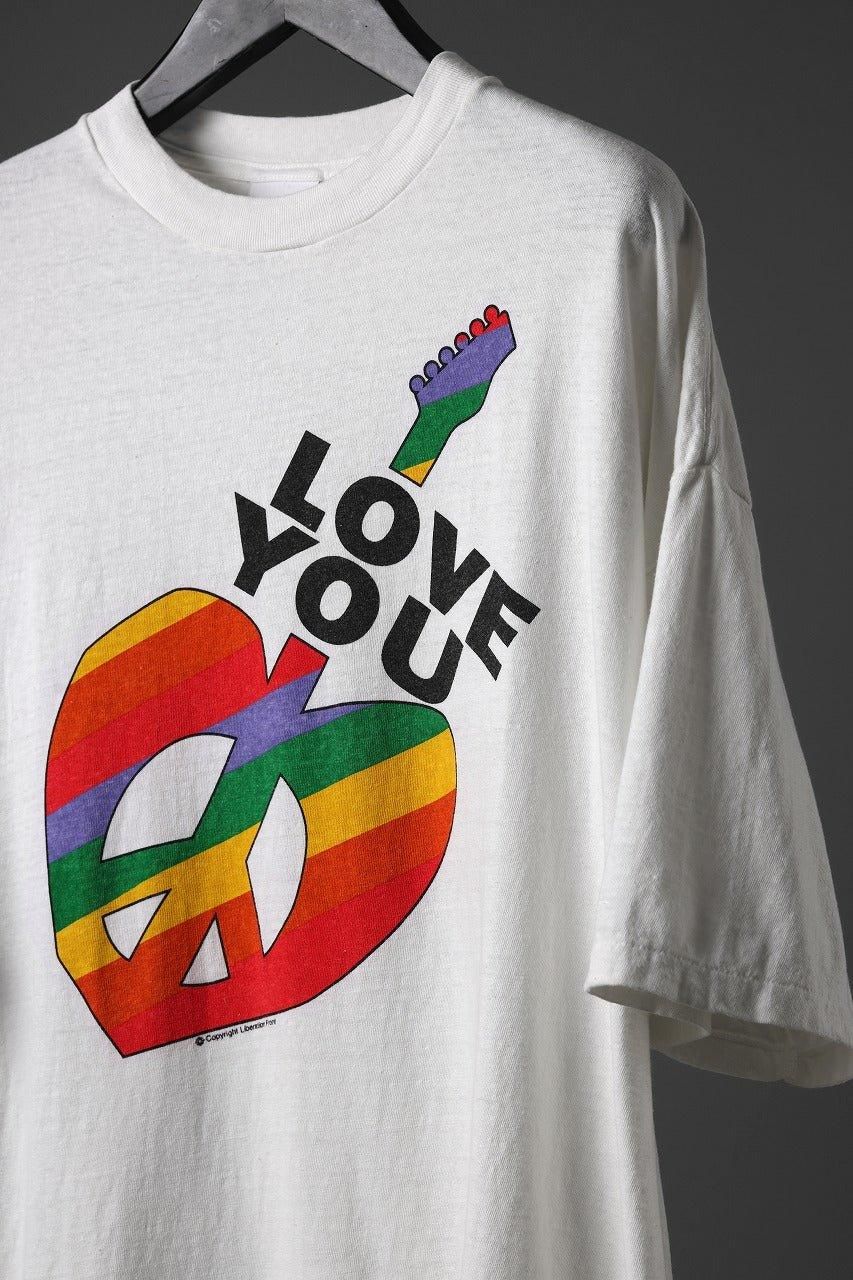 READYMADE S/S LOVE YOU T-SHIRT (WHITE)商品ページ - K's Clothing