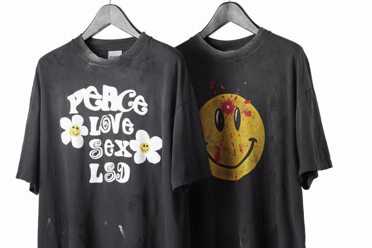 READYMADE S/S SMILE T-SHIRT (BLACK)商品ページ - K's Clothing