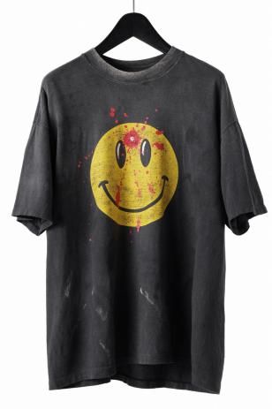 READYMADE S/S SMILE T-SHIRT (BLACK)