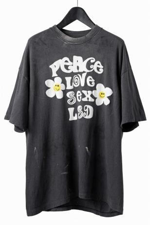 READYMADE S/S PEACE T-SHIRT (BLACK)