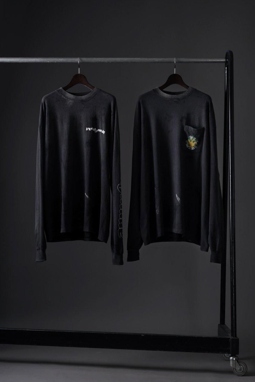 READYMADE L/S T-SHIRT DESTRUCTION (BLACK)商品ページ - K's READYMADE L/S T-SHIRT DESTRUCTION (BLACK)商品ページ - K's