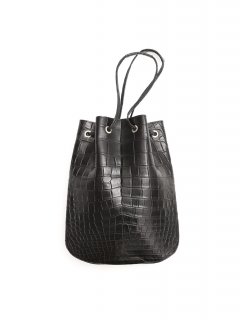 【ご予約】Cisei × 山本製鞄 Crocodile Bag (クロコダイル バッグ) 巾着