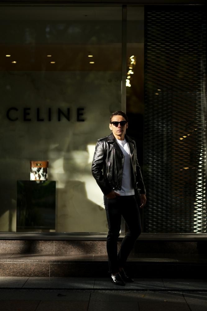 CELINE (セリーヌ) CLASSIC BIKER CALF SKIN (クラシック CELINE (セリーヌ) CLASSIC BIKER CALF SKIN (クラシック