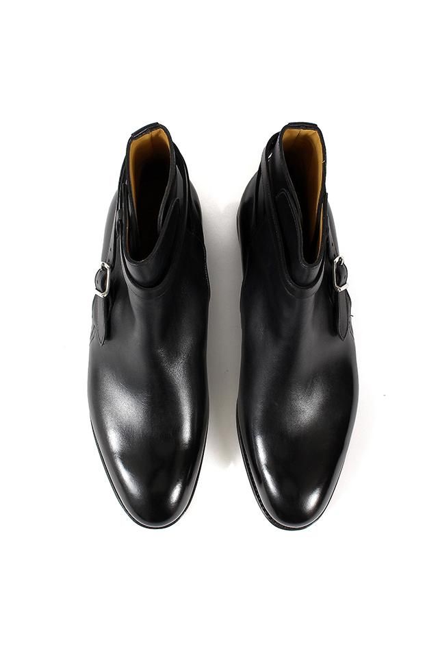 JOHN LOBB (ジョンロブ) ABBOT (アボット) Jodhpur Boots カーフレザー ジョッパーブーツ BLACK