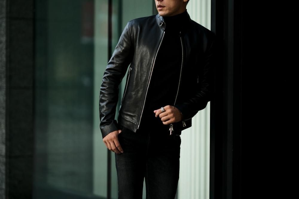 TOM FORD (トムフォード) CAFÉ BIKER JACKET (カフェ バイカー TOM FORD (トムフォード) CAFÉ BIKER JACKET (カフェ バイカー
