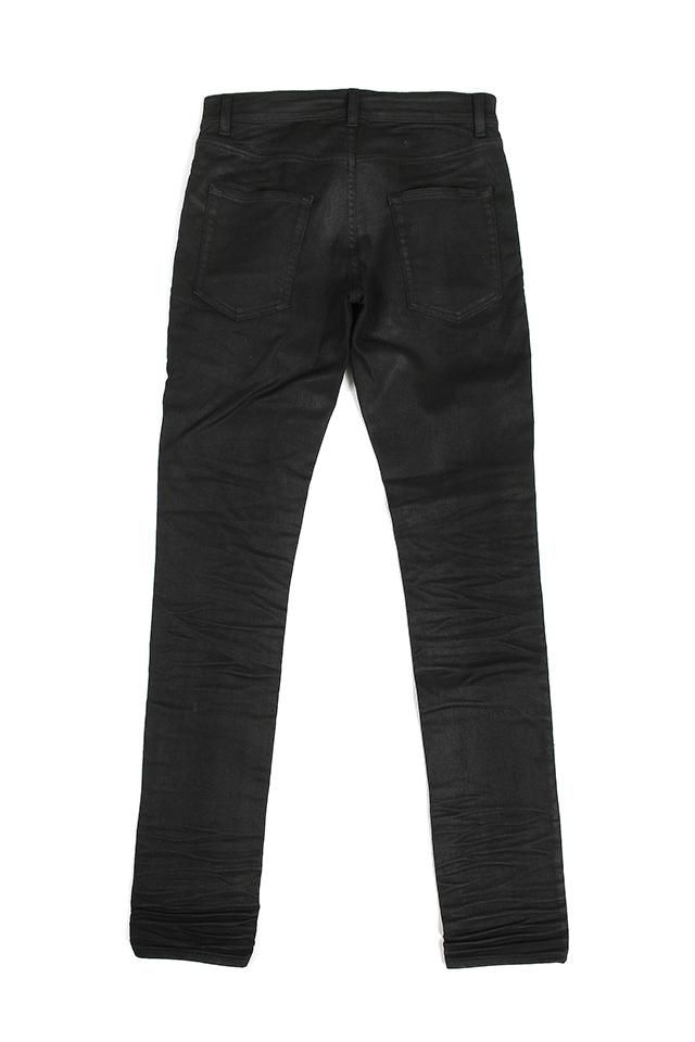 SAINT LAURENT (サンローラン) SKINNY-FIT JEANS スキニー ストレッチ コーティング デニムパンツ COATED BLACK (コーテッドブラック) - Alto e Diritto / ONLINE STORE SAINT LAURENT (サンローラン) SKINNY-FIT JEANS スキニー ストレッチ コーティング デニムパンツ COATED BLACK (コーテッドブラック) - Alto e Diritto / ONLINE STORE